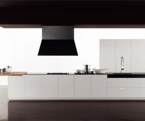 cucina moderna bianca zampieri