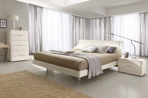 camera da letto moderna bianca Napol