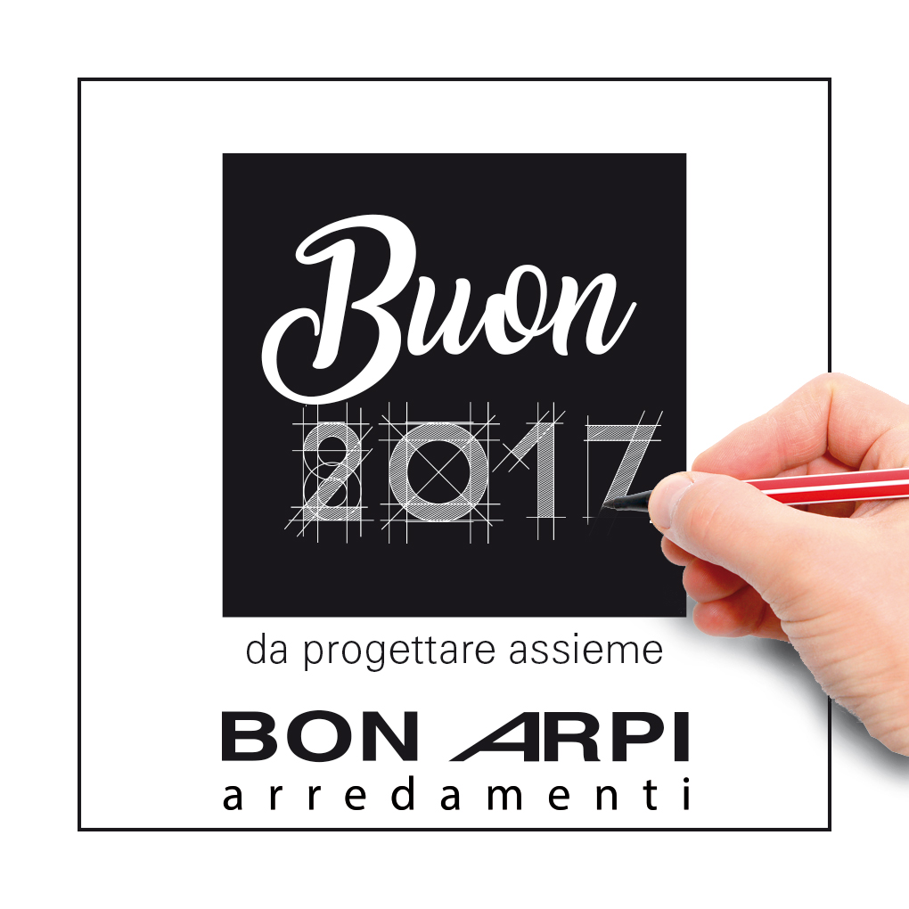 auguri buon 2017 arredamenti Bonarpi